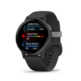 Chytré hodinky Garmin vívoactive 5 - Slate / Black Silicone Band 

 obrázek produktu 1 z 7