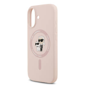 Kryt na mobil Karl Lagerfeld Liquid Silicone Karl and Choupette MagSafe na Apple iPhone 17 růžový

 obrázek produktu 5 z 7