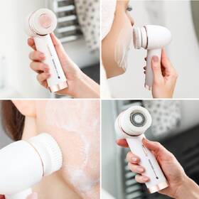 Čisticí kartáček Rio Pure Cleanse Deep Cleansing & Exfoliating Facial Brush bílý

 obrázek produktu 3 z 12