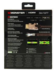 Kabel Monster HDMI 2.0 M2 UHD High Speed 5 m černý/zlatý

 obrázek produktu 9 z 9