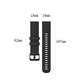 Řemínek RhinoTech univerzální silikonový Quick Release 18mm modrý

 obrázek produktu 5 z 5