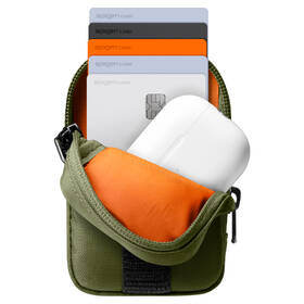 Peněženka Spigen Portable Organizer Pouch TintapZip MagSafe oranžová/khaki

 obrázek produktu 7 z 19