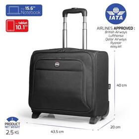 Kufr PORT DESIGNS Hanoi 2 na 15,6" notebook a 10,1" tablet černý

 obrázek produktu 5 z 6