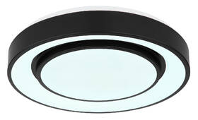 Stropní svítidlo GLOBO Sully, 38 cm, LED, 24W, RGB černé

 obrázek produktu 4 z 9