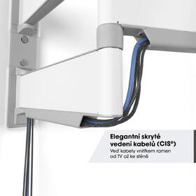 Držák TV Vogel’s ELITE TVM 5445W  pro úhlopříčky 32" až 65", nosnost 35 kg bílý

 obrázek produktu 5 z 11