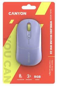 Myš Canyon MW-22 fialová

 obrázek produktu 5 z 5