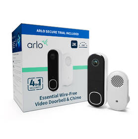 Videozvonek Arlo Essential (Gen.2) Video Doorbell and Chime 2K Security bílý

 obrázek produktu 2 z 7