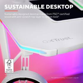 Herní stůl Trust GXT 709W Luminus RGB bílý

 obrázek produktu 10 z 18