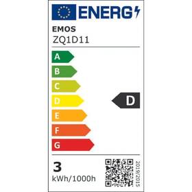 Žárovka LED EMOS Classic mini globe, 2,5W, 350lm, E14, teplá bílá 

 obrázek produktu 1 z 3