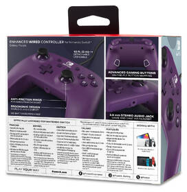 Gamepad PowerA Enhanced - Nintendo Switch fialový

 obrázek produktu 10 z 10