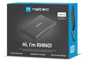 Box na HDD Natec Rhino Go, 2,5" SATA, 3.2 Gen1 černý

 obrázek produktu 6 z 6