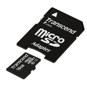Paměťová karta Transcend 16GB UHS-I U1 (45MB/s) + adapter 

 obrázek produktu 1 z 2