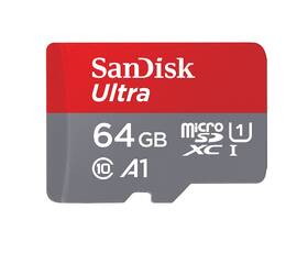 Paměťová karta SANDISK 64GB UHS-I U1 (100R/10W) + adapter černá

 obrázek produktu 1 z 1