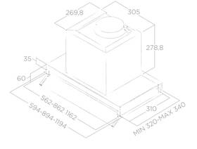 Odsavač par Elica BOX IN IX/A/60 nerez

 obrázek produktu 4 z 4