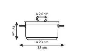 Kastrol s poklicí Tescoma 24 cm, 5,0 l nerez

 obrázek produktu 3 z 3