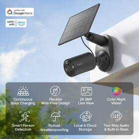 IP kamera TP-Link Tapo C411 Kit černá

 obrázek produktu 2 z 11