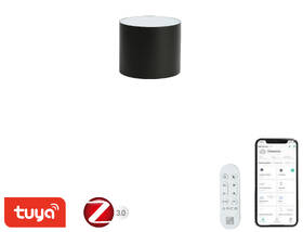 Stropní svítidlo IMMAX NEO LITE RONDATES SMART, 11,5cm, 18W, 1458lm, s podporou BEACON, Wi-Fi, TUYA černé

 obrázek produktu 2 z 6