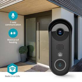 Videozvonek Nedis SmartLife WIFICDP11BK černý

 obrázek produktu 8 z 12