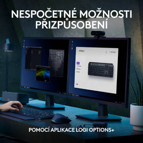 Klávesnice Logitech MX Keys S,  CZ/SK layout šedá

 obrázek produktu 5 z 8