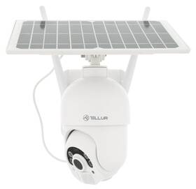 IP kamera Tellur WiFi Smart solární 1080p, outdoor bílá barva
