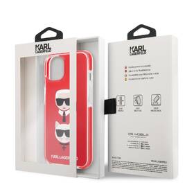 Kryt na mobil Karl Lagerfeld Karl and Choupette Heads na Apple iPhone 13 červený

 obrázek produktu 2 z 2
