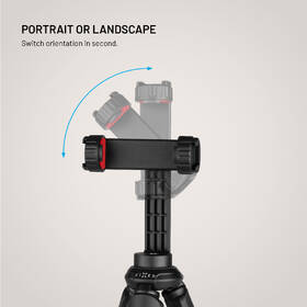Držák na mobil FIXED Creator Flexible Tripod, 1/4" závit černý

 obrázek produktu 6 z 10