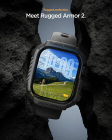 Ochranné pouzdro Spigen Rugged Armor 2 na Apple Watch 46mm černé

 obrázek produktu 11 z 15