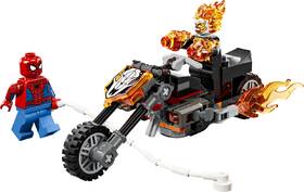 Stavebnice LEGO® Marvel 76335 Spider-Man vs. Ghost Rider na motorce 

 obrázek produktu 1 z 9
