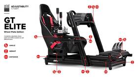 Závodní kokpit Next Level Racing GT ELITE Wheel Plate Edition černý

 obrázek produktu 5 z 6