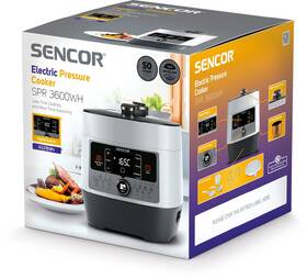 Multifunkční tlakový hrnec Sencor SPR 3600WH 

 obrázek produktu 25 z 25