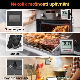 Teploměr do masa ThermoPro TP-16 stříbrný

 obrázek produktu 4 z 6