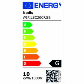 LED pásek Nedis SmartLife, Wi-Fi, RGB, teplá až studená bílá, 2m 

 obrázek produktu 1 z 11