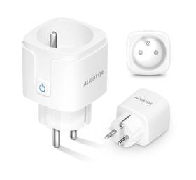Chytrá zásuvka Aligator Wi-Fi s měřením spotřeby bílá

 obrázek produktu 1 z 4