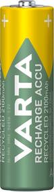 Baterie nabíjecí Varta Recharge Accu Recycled, AA,Ni-Mh, 2100mAh, 4ks 

 obrázek produktu 1 z 2
