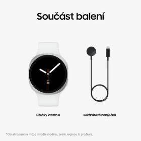 Chytré hodinky Samsung Galaxy Watch8 44 mm stříbrné

 obrázek produktu 14 z 20