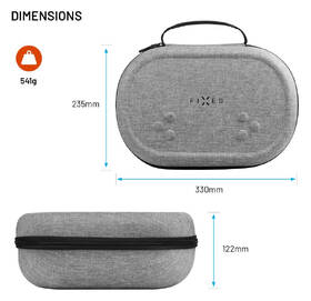 Pouzdro FIXED VR Protective Case - Meta Quest 3/3S šedé

 obrázek produktu 7 z 7