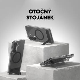 Kryt na mobil PanzerGlass CARE KickStand na Samsung Galaxy S26 černý/průhledný

 obrázek produktu 3 z 9