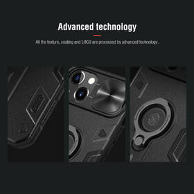 Kryt na mobil Nillkin CamShield Armor na Apple iPhone 13 černý

 obrázek produktu 3 z 4