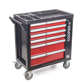 Dílenský vozík G21 Cooper 6 black 

 obrázek produktu 1 z 11