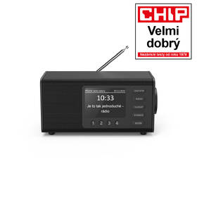 Radiopřijímač s DAB+ Hama DR1000 černý

 obrázek produktu 2 z 8