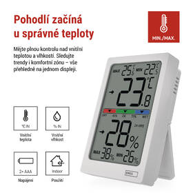 Teploměr EMOS E0558 bílý

 obrázek produktu 10 z 12