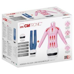 Stojanový napařovač oděvů Clatronic HBB 3734 bílý

 obrázek produktu 9 z 9