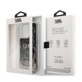 Kryt na mobil Karl Lagerfeld Liquid Glitter Gatsby na Apple iPhone 13 Pro černý

 obrázek produktu 3 z 3