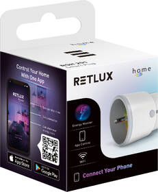 Chytrá zásuvka RETLUX RSH 201 Wifi Smart FR 16A bílá

 obrázek produktu 9 z 9
