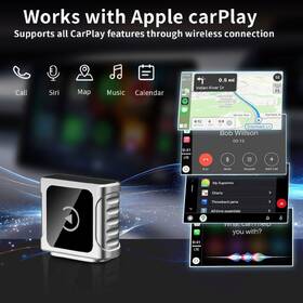 Transmitter Swissten CarLINK, Android Auto, CarPlay stříbrné

 obrázek produktu 10 z 10