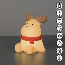 Dětská LED lampička Fischer & Honsel Micha, 1x LED, 0,4 W béžová

 obrázek produktu 1 z 3