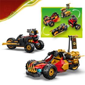 Stavebnice LEGO® NINJAGO® 71864 Kombinovatelná vozidla Kaie a Colea 

 obrázek produktu 2 z 8