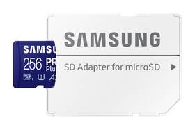 Paměťová karta Samsung 256GB UHS-I U3 (180R/130W) + SD adaptér 

 obrázek produktu 1 z 6
