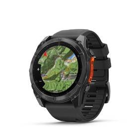 Chytré hodinky Garmin fenix 8 51 mm AMOLED - Slate Gray / Black Silicone Band 

 obrázek produktu 3 z 15