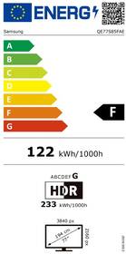Televize Samsung QE77S85F 

 obrázek produktu 1 z 7